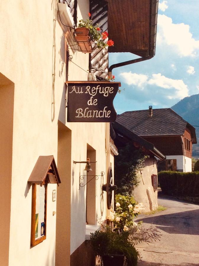 Bed and Breakfast Au Refuge de Blanche Seythenex Exterior foto